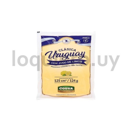 Mayonesa Uruguay 125g         .