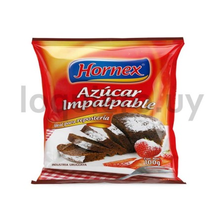 Azúcar Impalpable Hornex 100g .