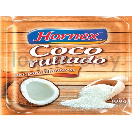 Coco Rallado Hornex 100gr.    .