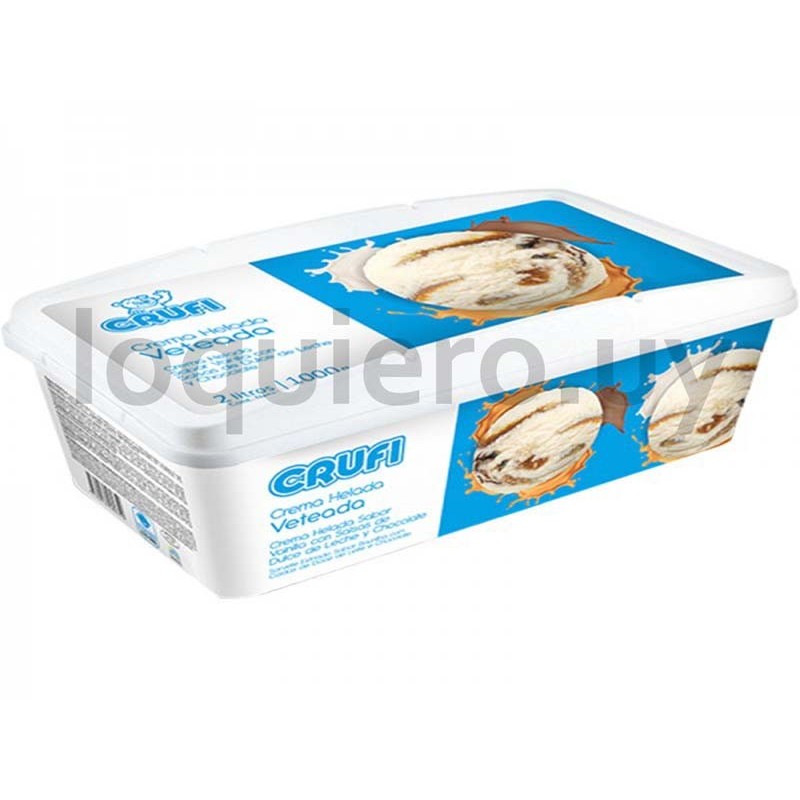 Helado Crufi 2 litros         .