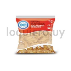 Papas rústicas Crufi 1kg      .