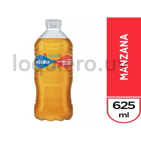 Agua Vitale Manz. 625ml s/azúc.