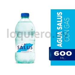 Agua Salus 600ml con gas      .