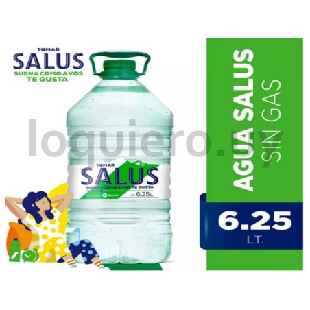 Agua Salus 6.25lts. Bidón     .