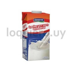 Leche UHT entera 1L Conaprole .