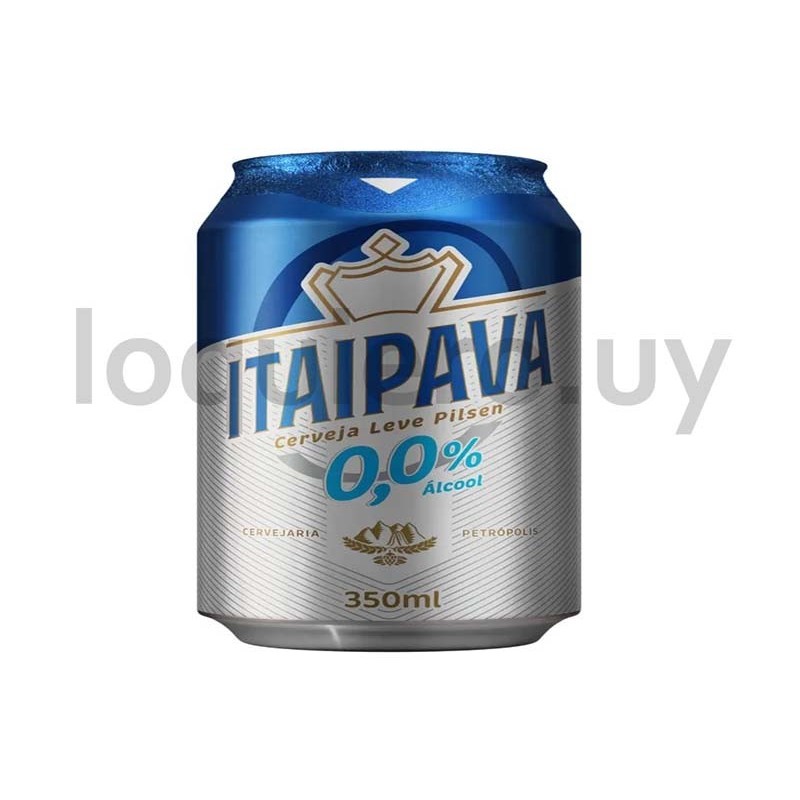 Cerveza Itaipava 0%alcohol 350.