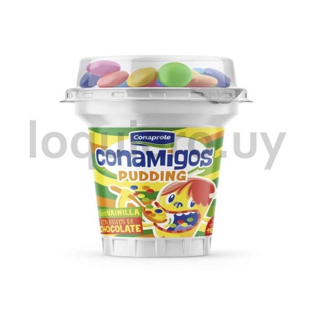 Pudding vainilla c/discos     .