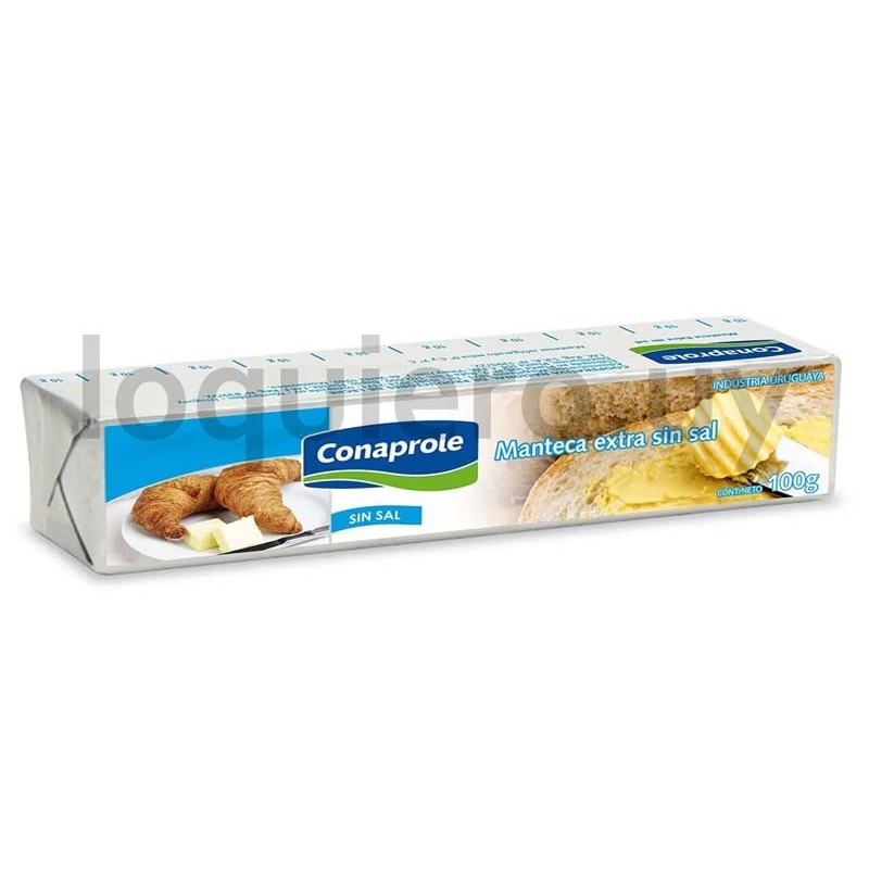 Manteca Conaprole 100g sin sal.