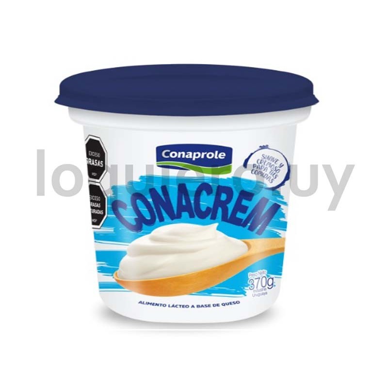 Queso Conacrem 370g Conaprole .