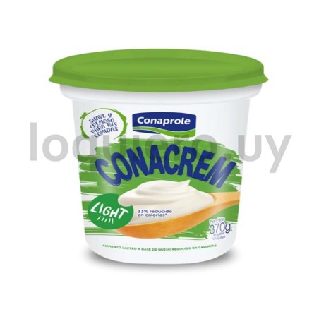 Queso Conacrem Light 370g     .