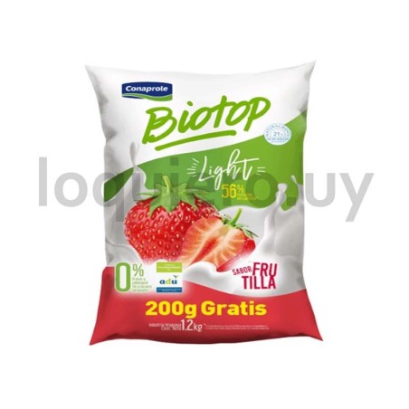 Yogur Biotop 1.2frutilla light.