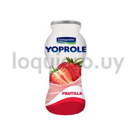 Yogur Yoprole 185g Frutilla   .