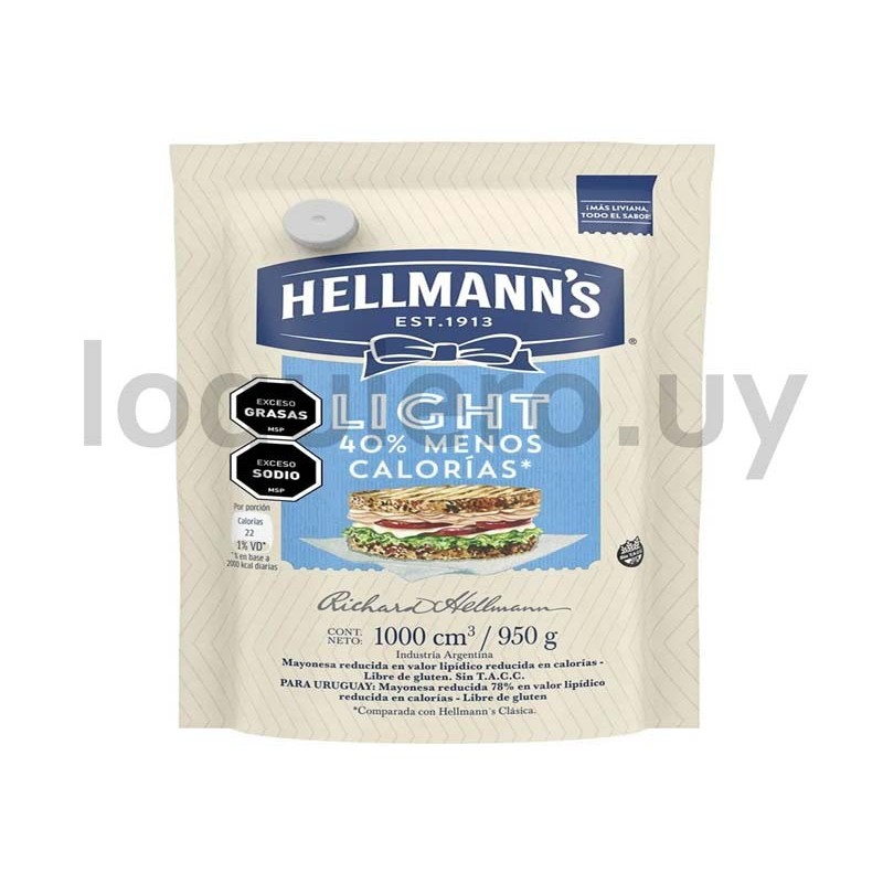 Mayonesa Hellmann´s 950g      .
