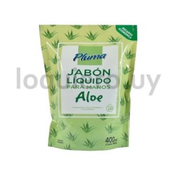Jabón líquido para manos Pluma.
