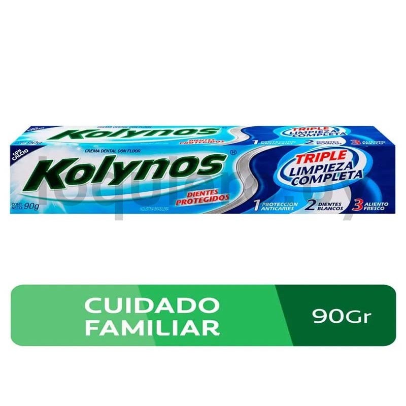 Kolynos triple acción 90g     .