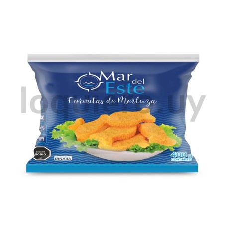 Formitas de merluza 400g      .