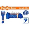 Cuerda 6mm x 30m polipropileno.
