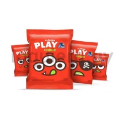 Alfajor Play choco. P. Ballena.