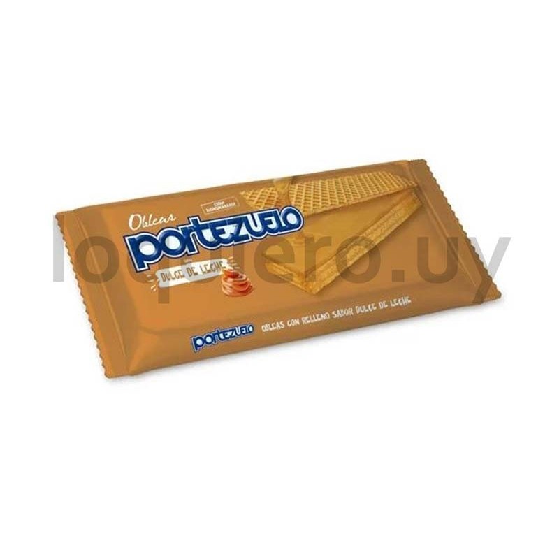 Galleta Obleas dulce de leche .