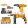 Kit atornillador 12V + taladro.