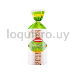 Galleta arroz integral s/sal  .