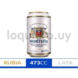 Cerveza Norteña lata          .
