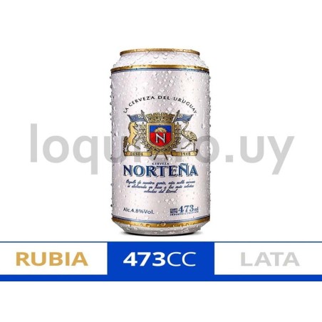 Cerveza Norteña lata          .