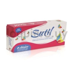 Pañuelos papel Sutil x 100u.  .