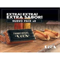 Frankfurters Doña Coca  x 8u. .