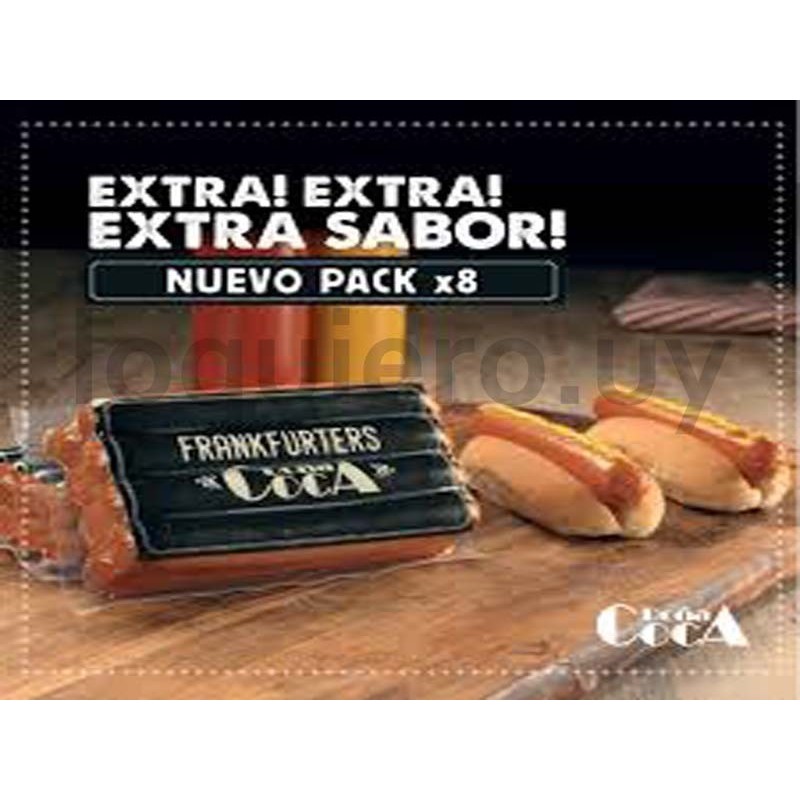 Frankfurters Doña Coca  x 8u. .