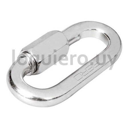 Bandola de zinc 3/8 c/rosca  ."