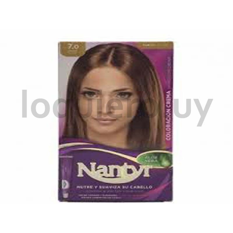 Tnta cabello 7.0 Rubio Nantyr .