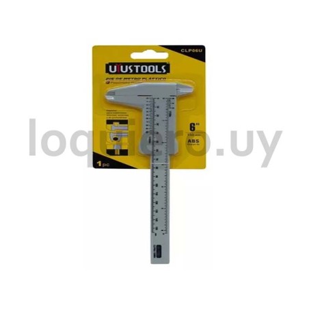 Calibre plástico 6           ."