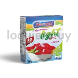 Gelatina light Hornex 25g     .