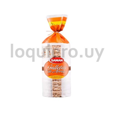 Galleta de Arroz Samán Clásica.