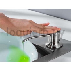 Dispensador de jabón cocina   .