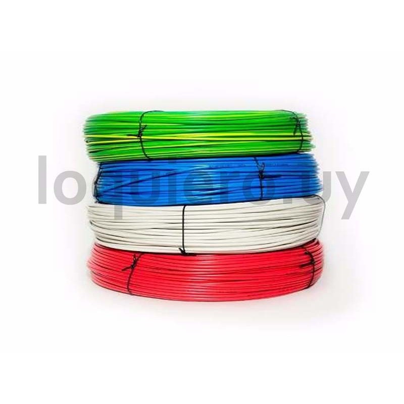Cable Plástico flex. 1mm x 1m .