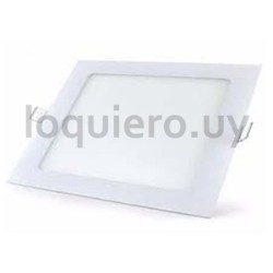 Spot cuadrado 15W neutro      .