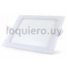 Spot cuadrado 15W neutro      .
