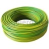 Cable flex. 2mm x 1m Tierra   .