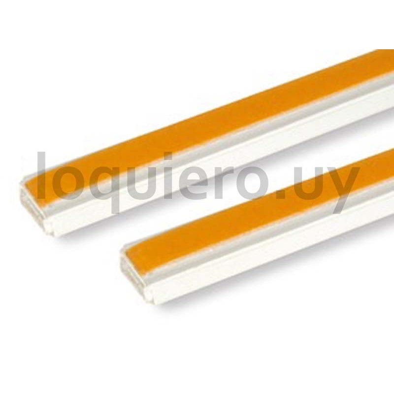 Ducto 20 x 10mm autoadhesivo b.