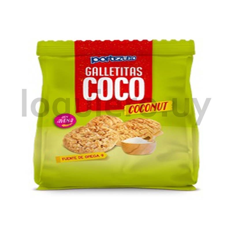 Galletas coco 180g Portezuelo .