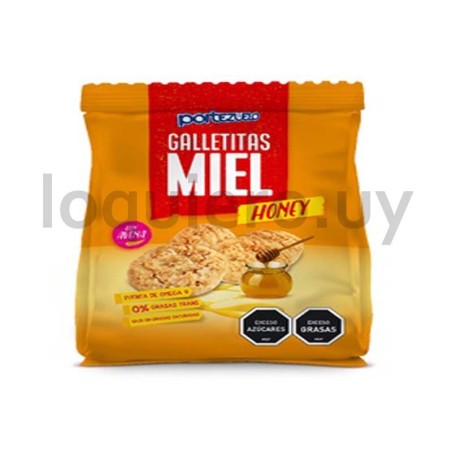 Galleta miel 180g Portezuelo  .