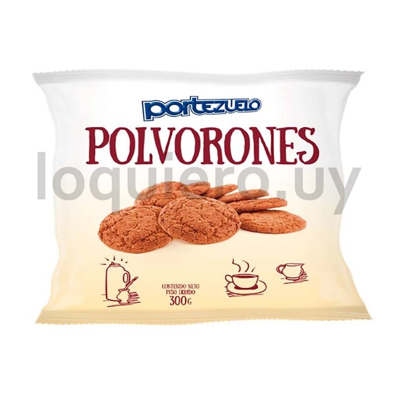 Polvorones de chocolate 300g  .