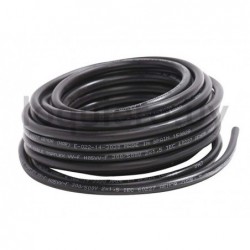 Cable goma negro 2 x 1mm x...