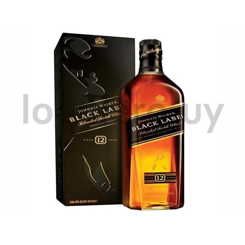 Whisky Johnnie Black 1L       .