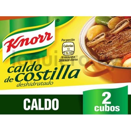 Caldo Knorr Costilla          .