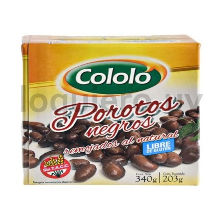 Porotos negro 340g            .