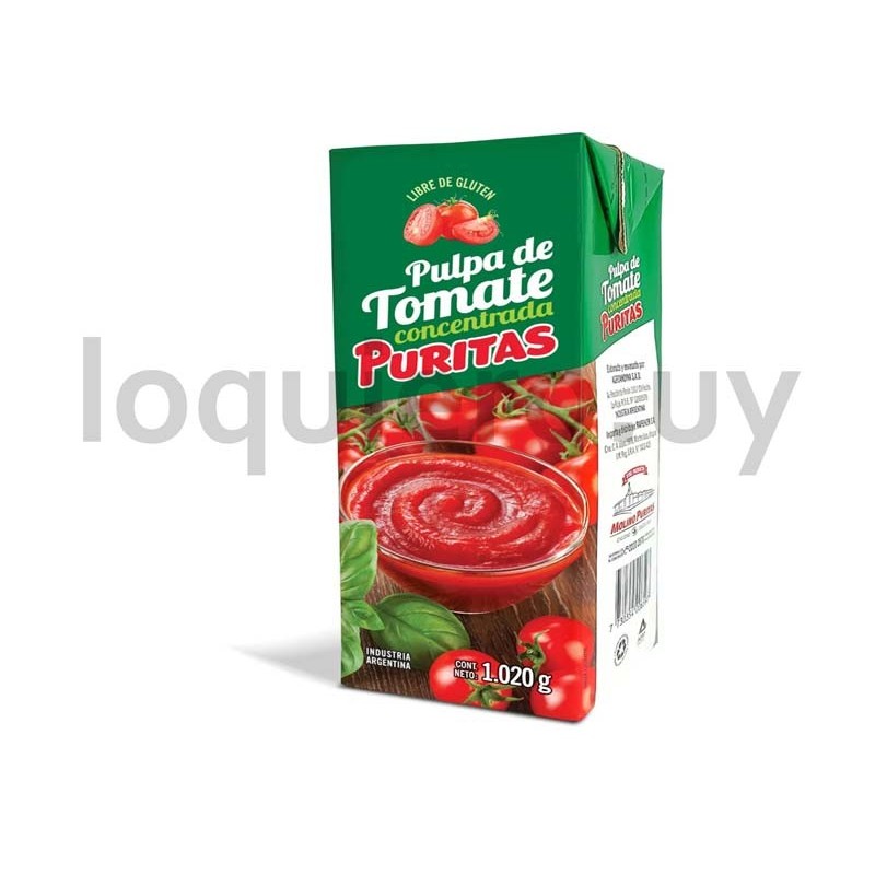 Pulpa de tomate Puritas 1020kg.