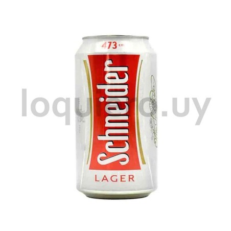 Cerveza Schneider lata 473ml  .